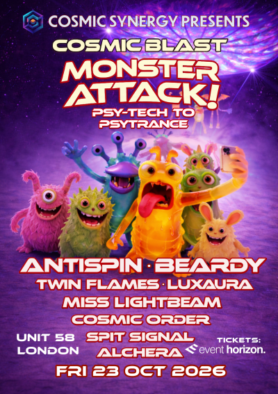 Monster Attack front flyer